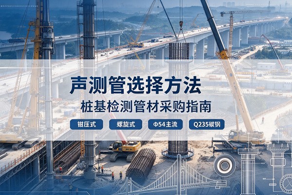 台前声测管选型标准